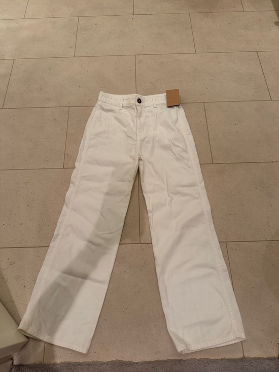 Reformation Pants - Reformation Wide Leg White Jean